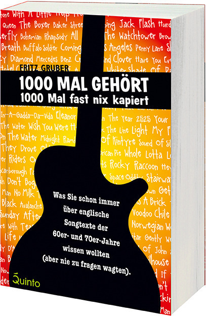 Cover: 9783898357500 | 1000 Mal gehört, 1000 Mal fast nix kapiert | Fritz Gruber | Buch