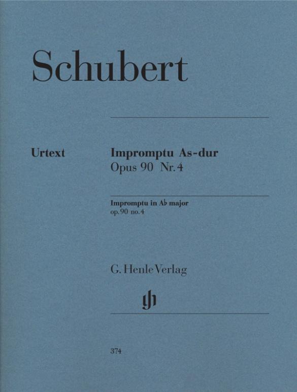 Cover: 9790201803746 | Schubert, Franz - Impromptu As-dur op. 90 Nr. 4 D 899 | Franz Schubert