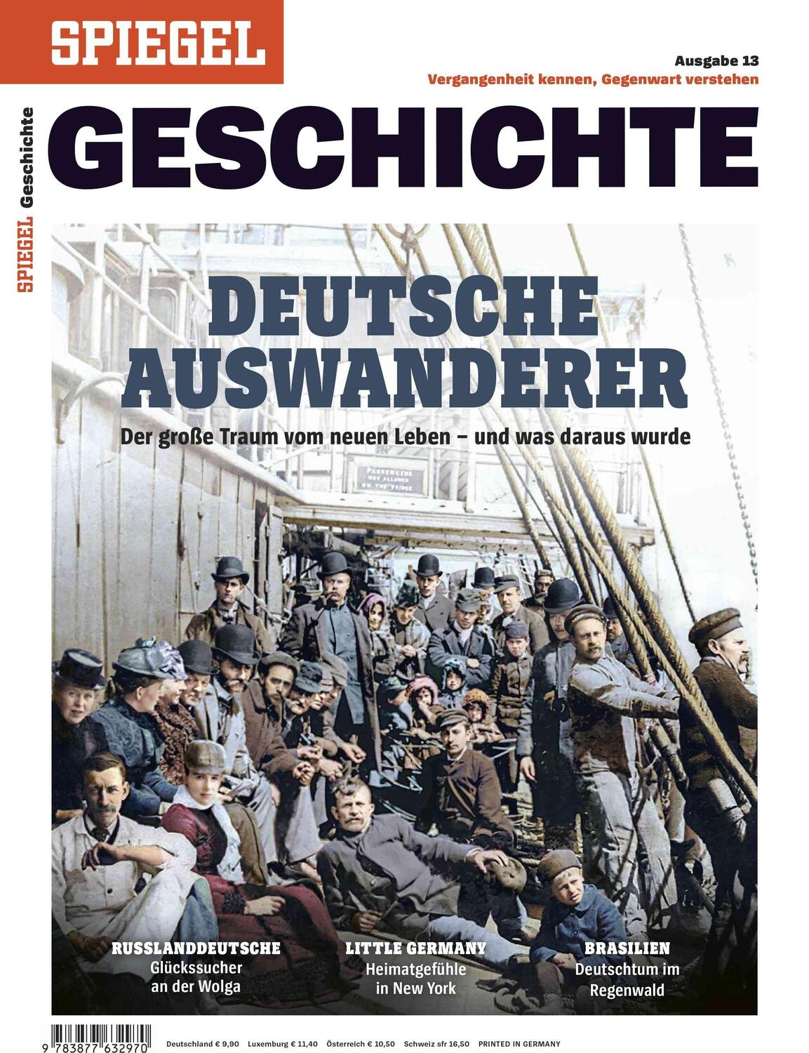 Cover: 9783877632970 | Deutsche Auswanderer | SPIEGEL GESCHICHTE | KG | Taschenbuch | Deutsch