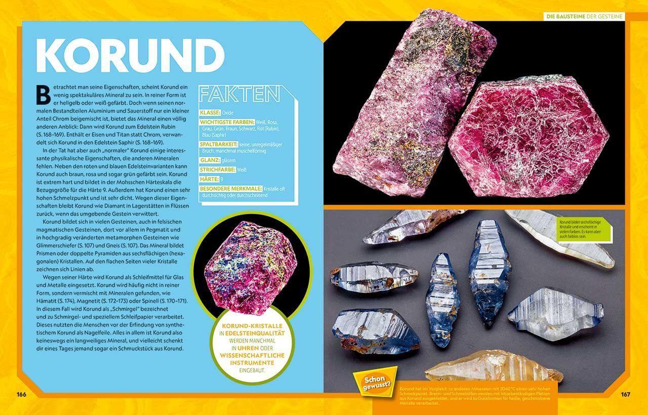 Bild: 9788863124934 | Das ultimative Buch der Steine & Mineralien | National Geographic Kids