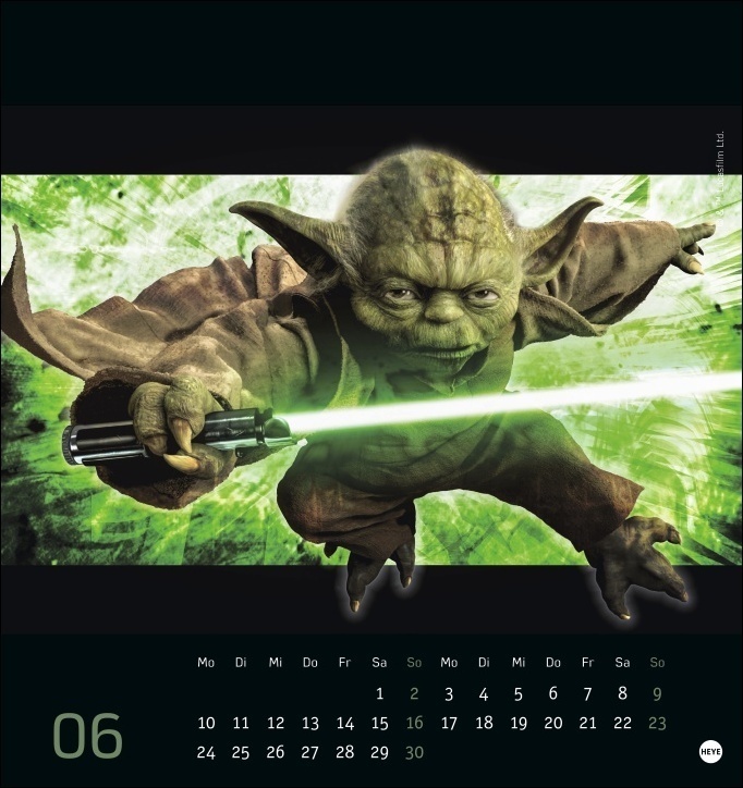 Bild: 9783756404339 | Star Wars Postkartenkalender 2024. Die besten Filmbilder aus den...