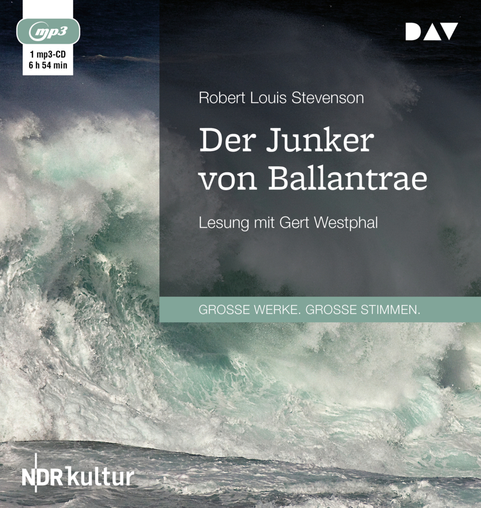 Cover: 9783742404473 | Der Junker von Ballantrae, 1 Audio-CD, 1 MP3 | Robert Louis Stevenson