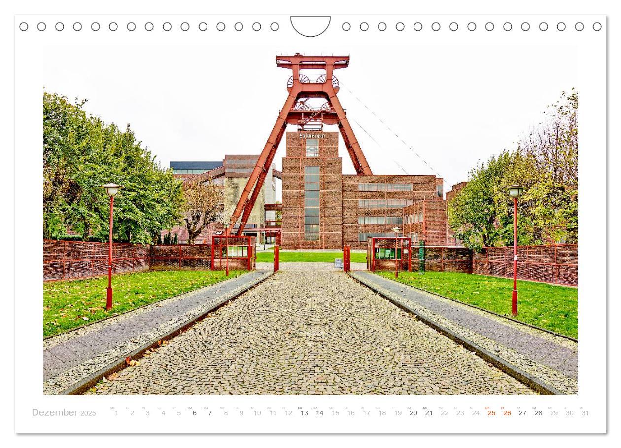 Bild: 9783435758647 | Zeche Zollverein. Weltkulturerbe. (Wandkalender 2025 DIN A4 quer),...