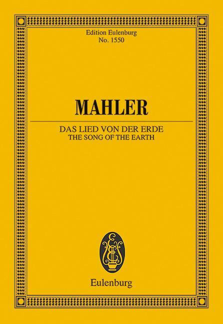 Cover: 9790200226522 | Das Lied von der Erde | Orchester. Studienpartitur. | Gustav Mahler