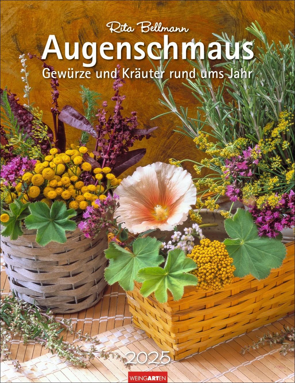 Cover: 9783839900444 | Augenschmaus Kalender 2025 | Rita Bellmann | Kalender | 14 S. | 2025