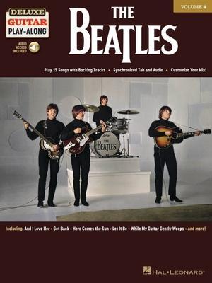 Cover: 9781540003683 | The Beatles: Deluxe Guitar Play-Along Volume 4 (Bk/Online Audio)