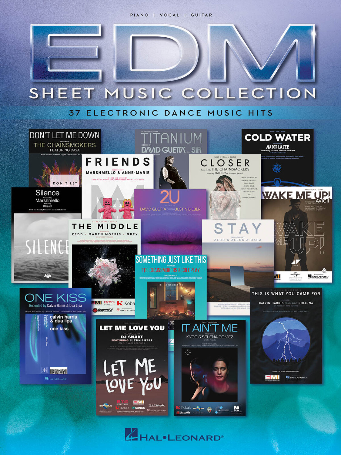 Cover: 888680784980 | EDM Sheet Music Collection | 37 Electronic Dance Music Hits | Buch