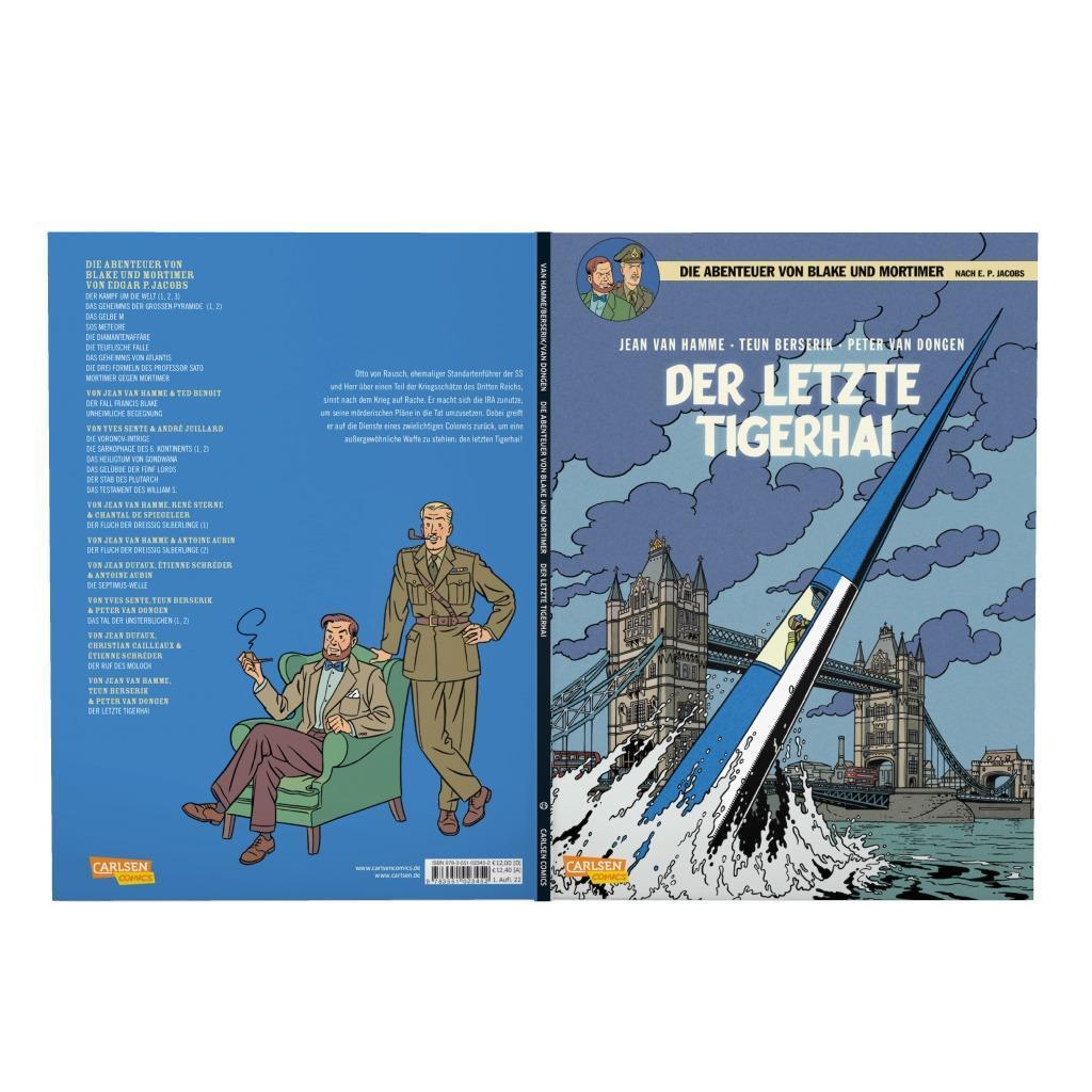 Bild: 9783551023452 | Blake und Mortimer 25: Der letzte Tigerhai | Jean Van Hamme | Buch