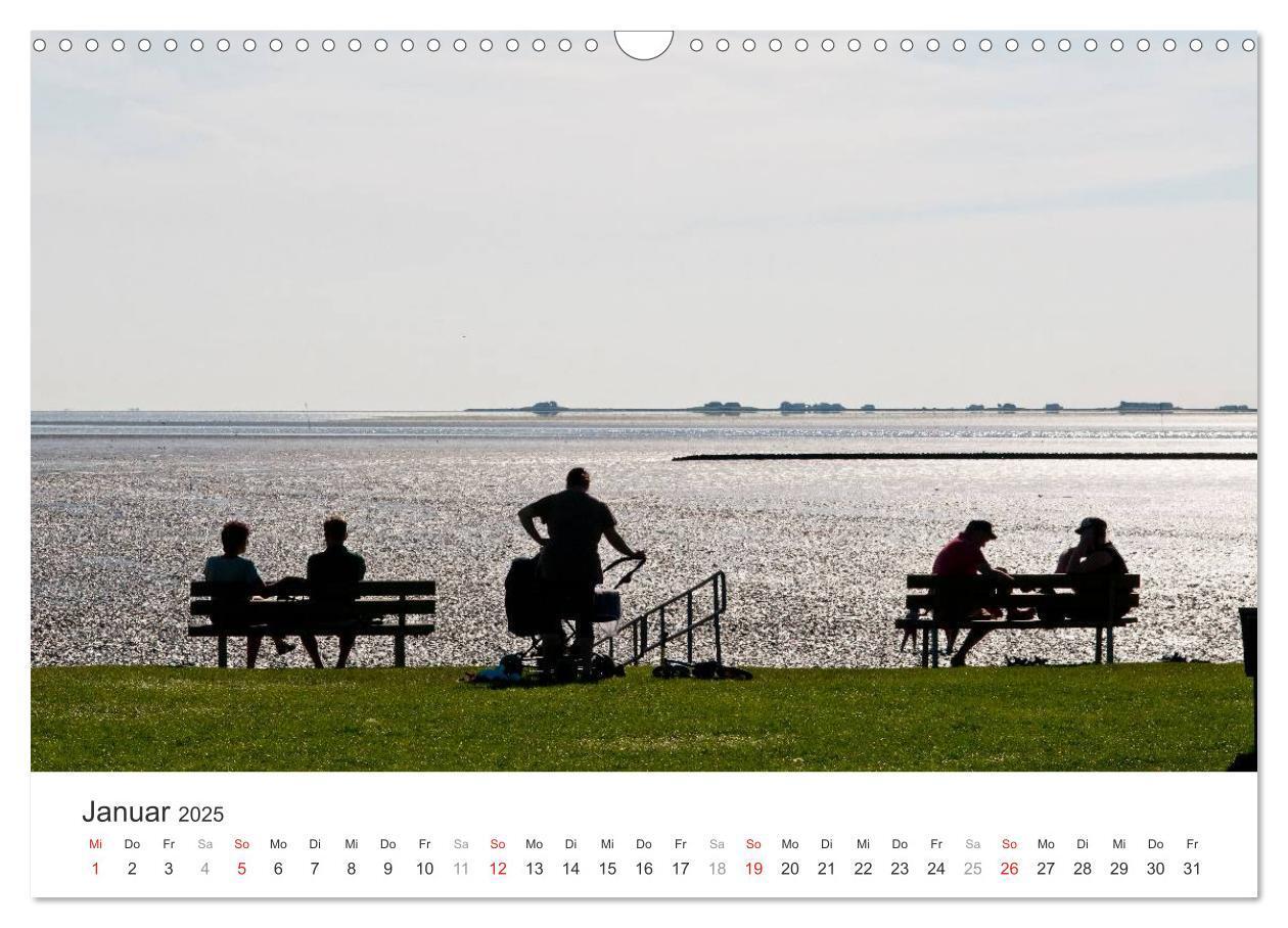 Bild: 9783435570010 | Hallig Hooge - zwischen Himmel und Erde (Wandkalender 2025 DIN A3...