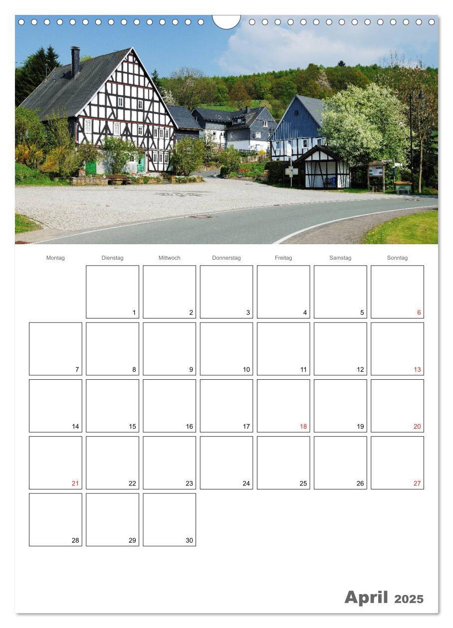 Bild: 9783457041703 | Das Siegerland (Wandkalender 2025 DIN A3 hoch), CALVENDO...