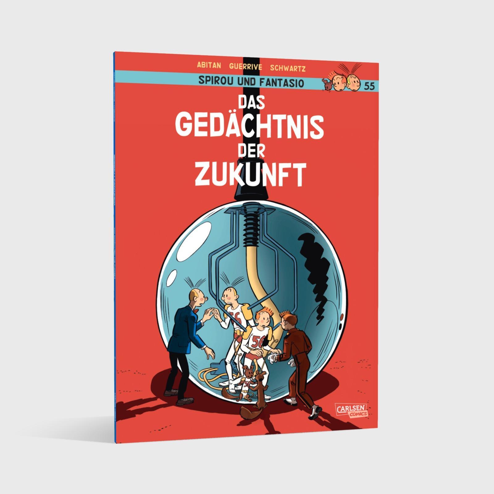 Bild: 9783551804464 | Spirou und Fantasio 55: Das Gedächtnis der Zukunft | Guerrive (u. a.)