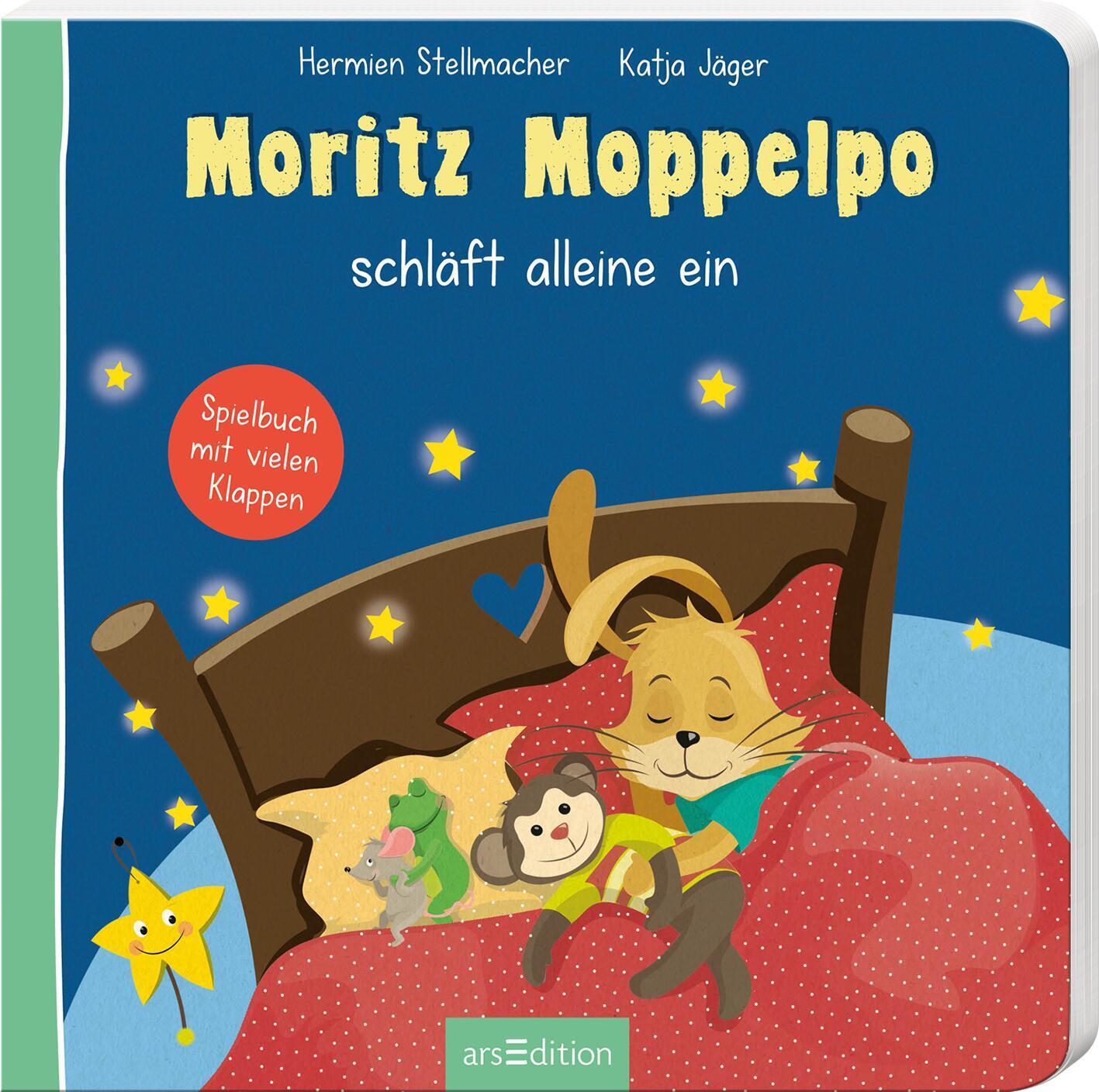 Cover: 9783845855585 | Moritz Moppelpo schläft alleine ein | Hermien Stellmacher | Buch