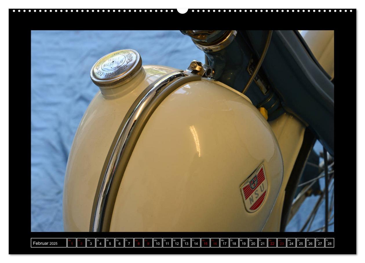 Bild: 9783435404605 | NSU Quickly - Mein Moped (Wandkalender 2025 DIN A2 quer), CALVENDO...