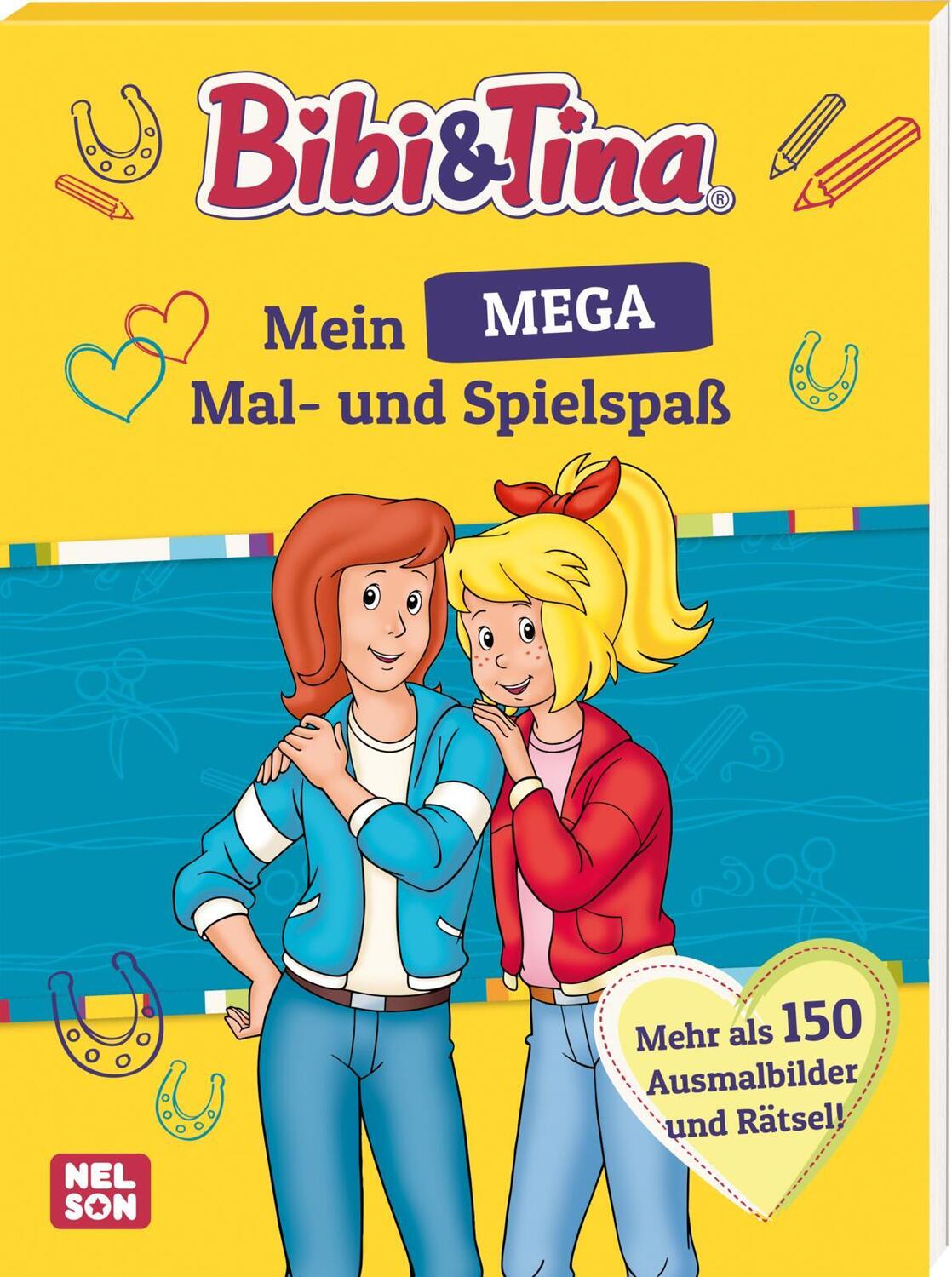 Cover: 9783845119991 | Bibi und Tina: Mein MEGA Mal- und Spielspaß | Taschenbuch | 304 S.