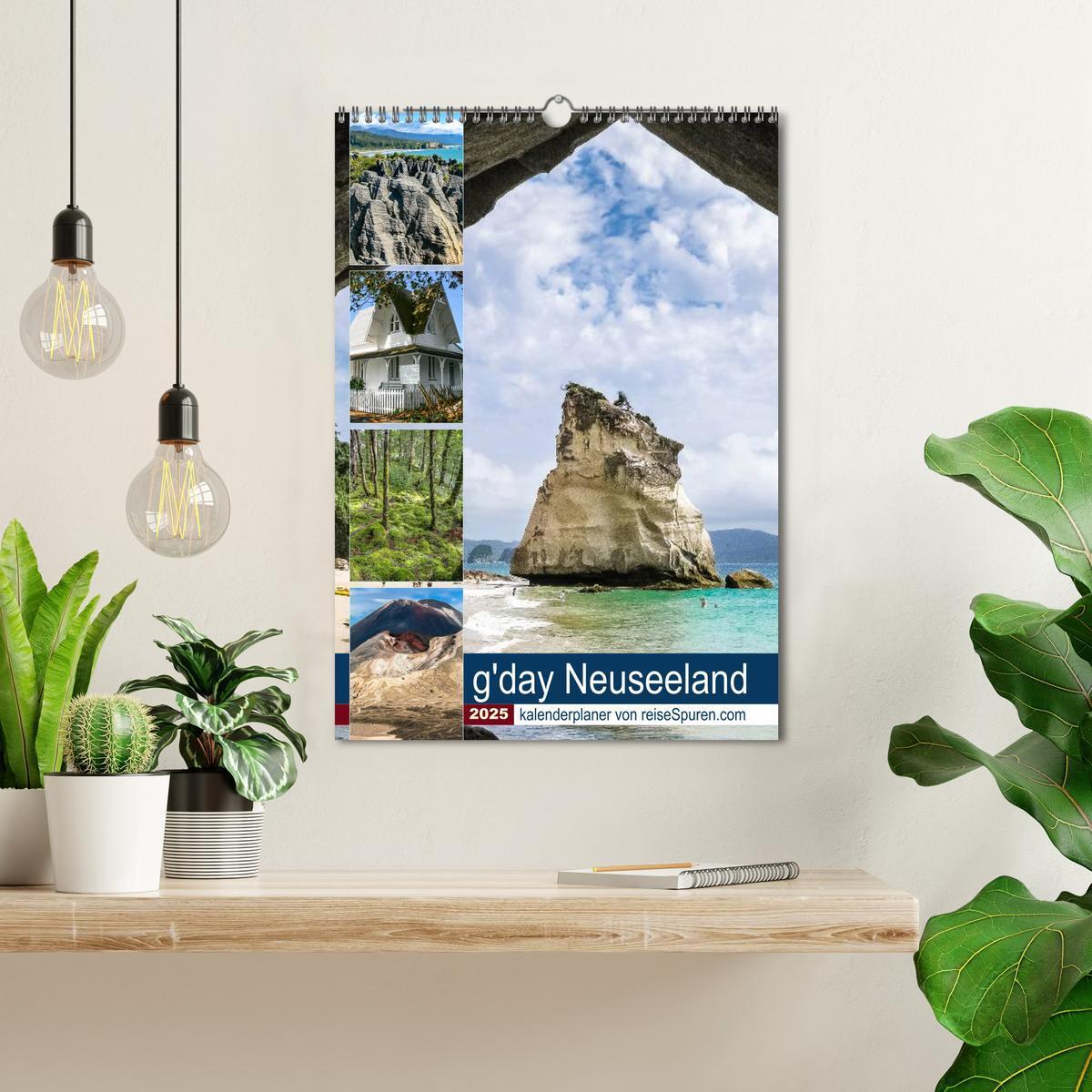 Bild: 9783435993871 | Kalenderplaner g'day Neuseeland 2025 (Wandkalender 2025 DIN A3...