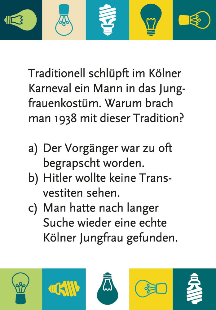 Bild: 4250364114660 | Unnützes Wissen, Rheinland Quiz (Spiel) | Johannes Wilkes | Spiel