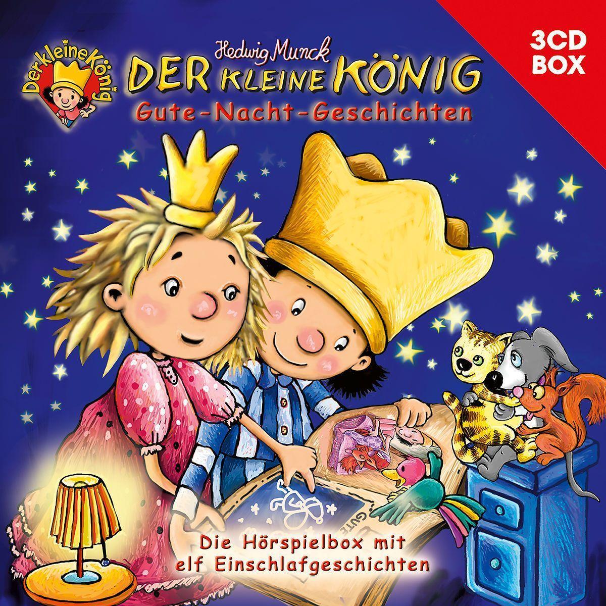 Cover: 602445414093 | Der kleine König (03) Gute-Nacht-Geschichten (3-CD Hörspielbox) | CD