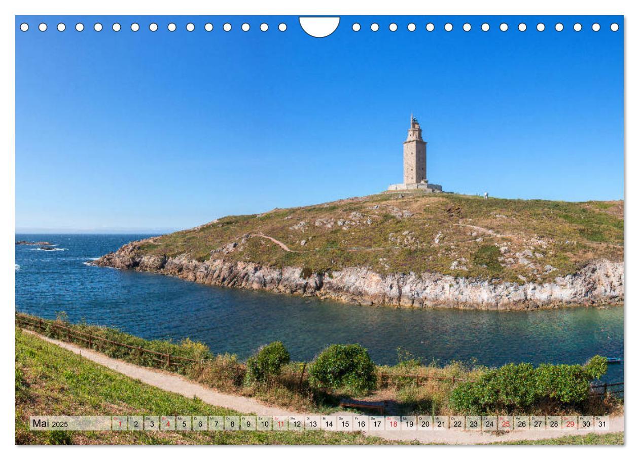 Bild: 9783435287338 | Nordspanien Galicien (Wandkalender 2025 DIN A4 quer), CALVENDO...