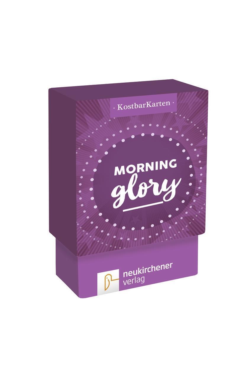 Cover: 9783761564813 | KostbarKarten: morning glory | 52 Karten in Schachtel, KostbarKarten