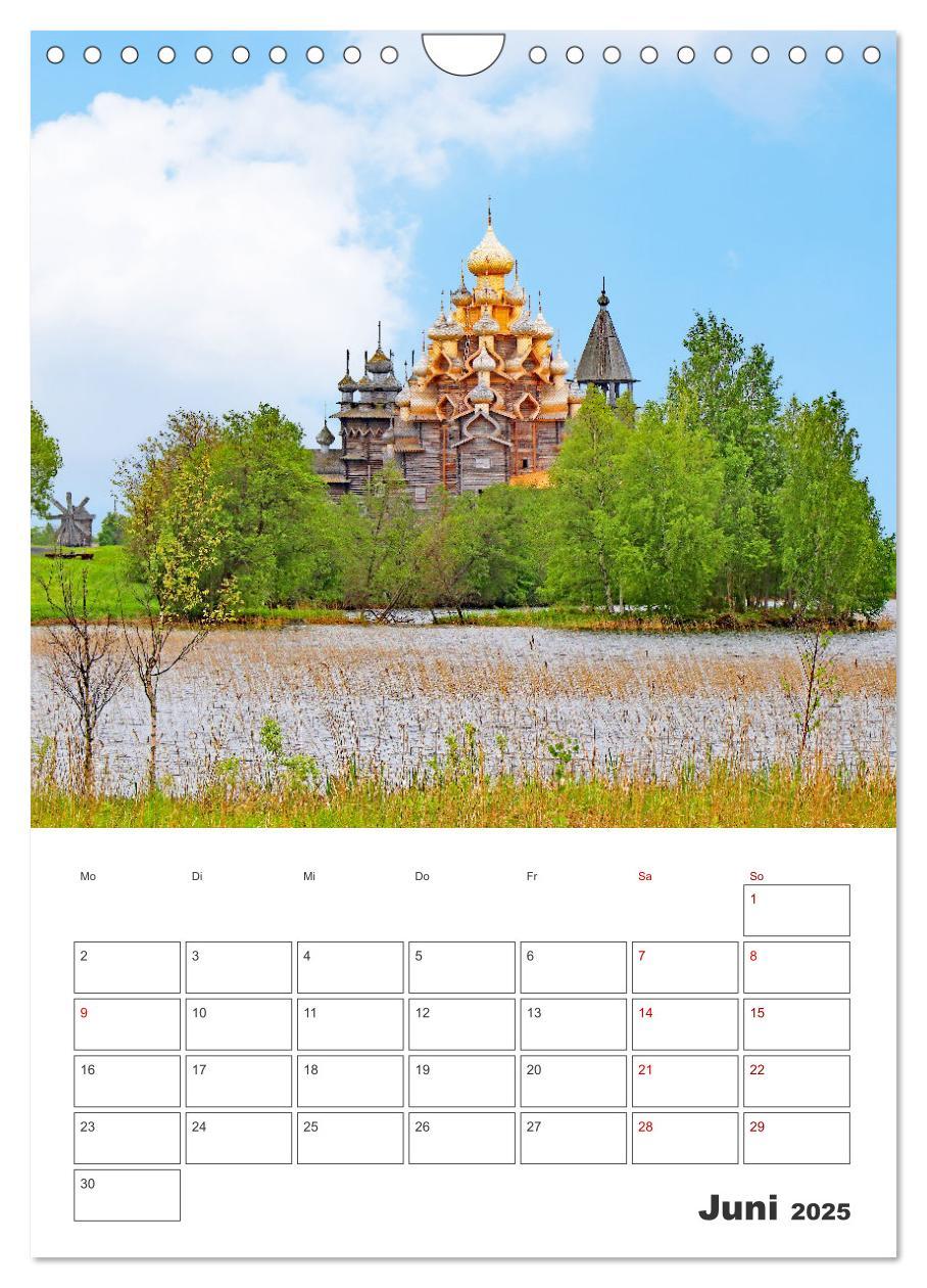 Bild: 9783435909513 | Russland - Terminplaner (Wandkalender 2025 DIN A4 hoch), CALVENDO...