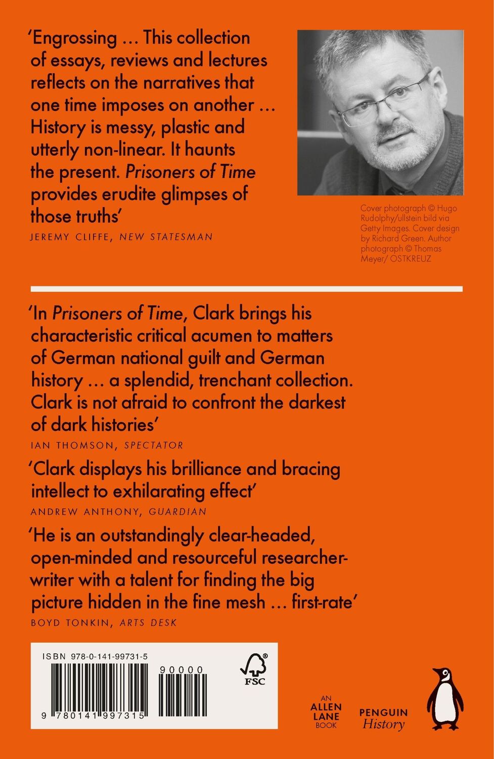 Rückseite: 9780141997315 | Prisoners of Time | Prussians, Germans and Other Humans | Clark | Buch