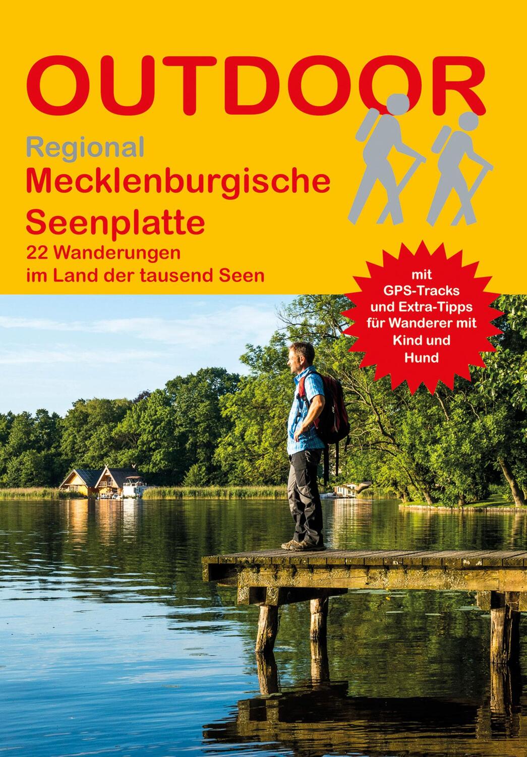 Cover: 9783866865358 | Mecklenburgische Seenplatte | 22 Wanderungen im Land der tausend Seen