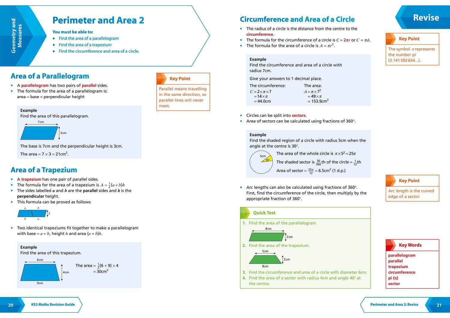 Bild: 9780007562787 | KS3 Maths Higher Level Revision Guide | Ideal for Years 7, 8 and 9
