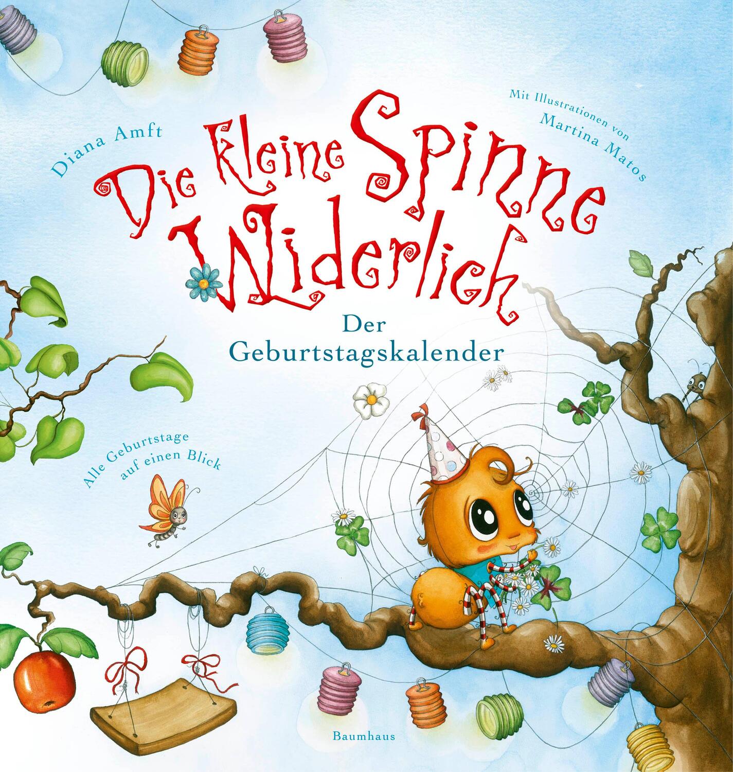 Cover: 9783833906695 | Die kleine Spinne Widerlich - Der Geburtstagskalender | Diana Amft