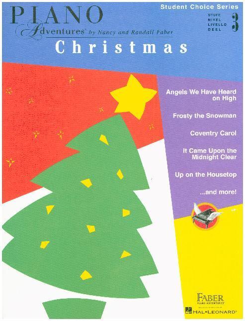 Cover: 9781616771621 | Student Choice Series Christmas Level 3 | Faber Piano Adventures