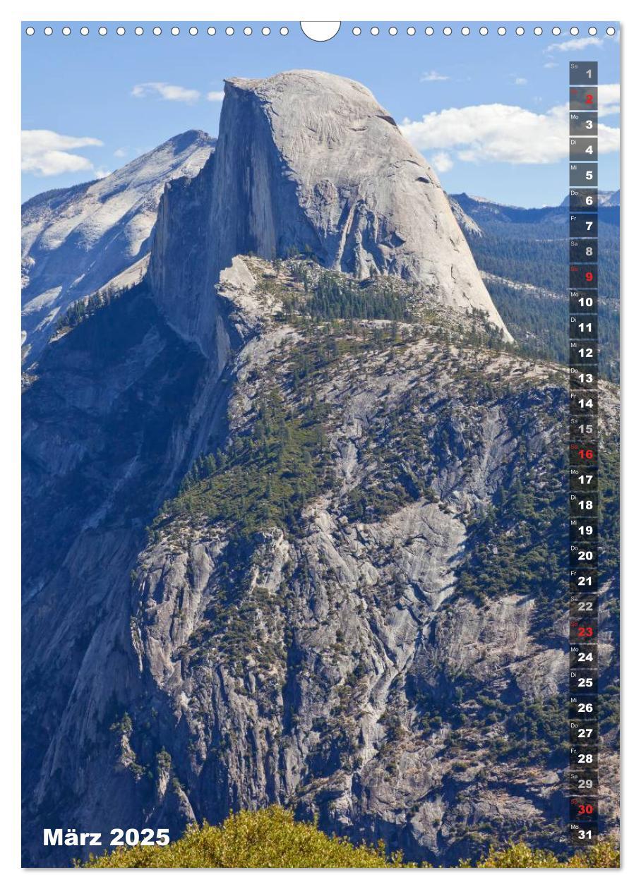 Bild: 9783457225790 | YOSEMITE VALLEY Natur Pur (Wandkalender 2025 DIN A3 hoch), CALVENDO...