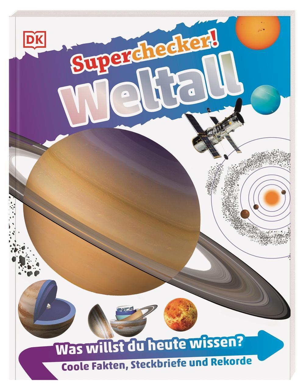 Cover: 9783831036882 | Superchecker! Weltall | Sarah Cruddas | Taschenbuch | Superchecker!