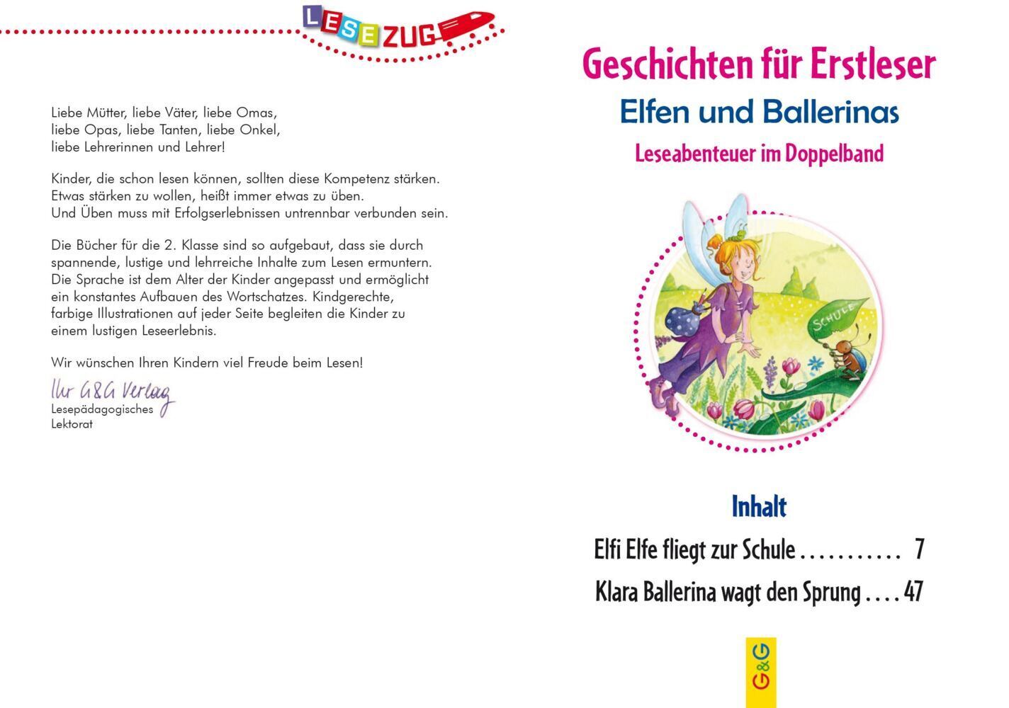 Bild: 9783707423501 | Geschichten für Erstleser. Elfen und Ballerinas | Weiler (u. a.)