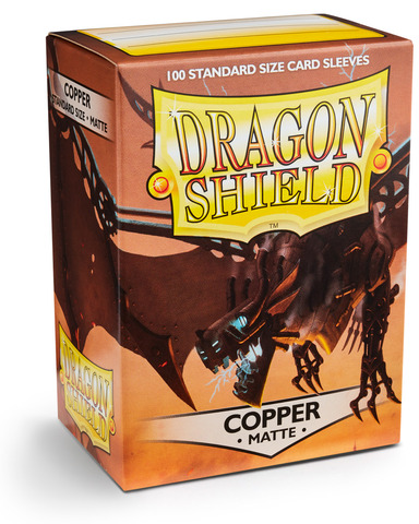 Cover: 5706569110161 | DS100 Matte - Copper | DragonShield | ART11016 | Dragon Shield!