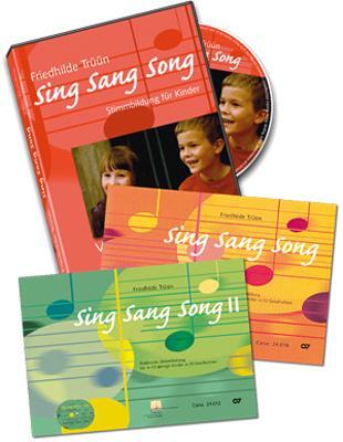Cover: 9783899481440 | Sing Sang Song (2 Bücher und DVD) | Kinder-Stimmbildung Komplettpaket