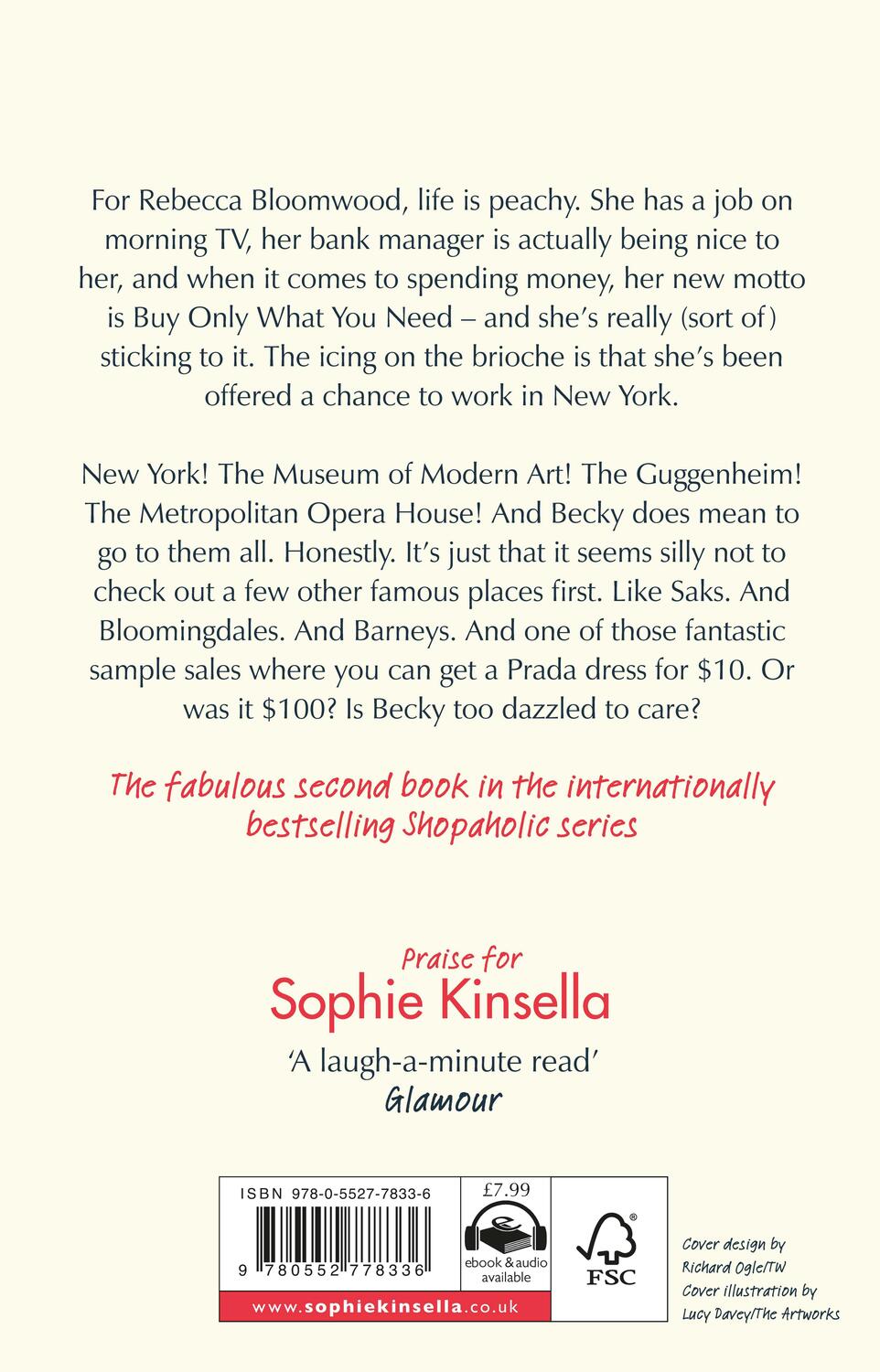 Rückseite: 9780552778336 | Shopaholic Abroad | (Shopaholic Book 2) | Sophie Kinsella | Buch