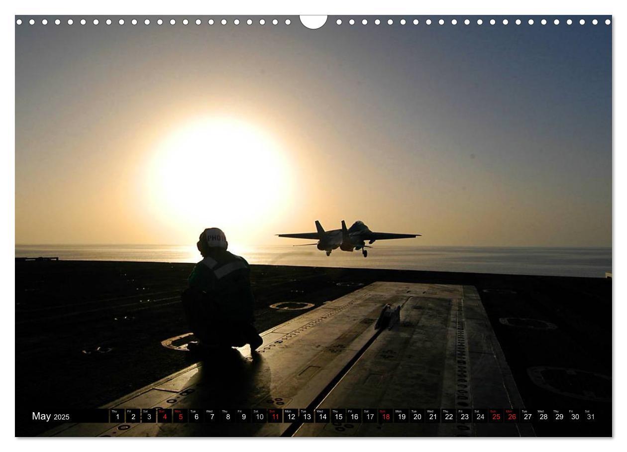 Bild: 9781325965946 | U.S. Aircraft - Fighting Jets (Wall Calendar 2025 DIN A3...