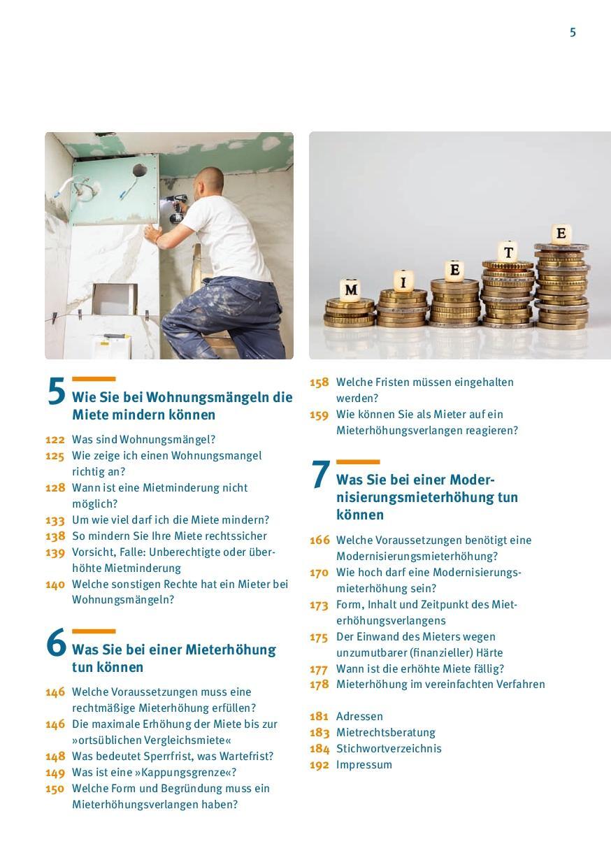 Bild: 9783863361631 | Mietkosten im Griff | Nebenkosten, Mieterhöhung, Wohnungsmängel | Buch