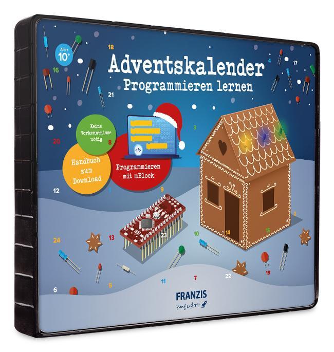 Cover: 4019631673442 | Adventskalender Programmieren lernen | Franzis | Kalender | Deutsch