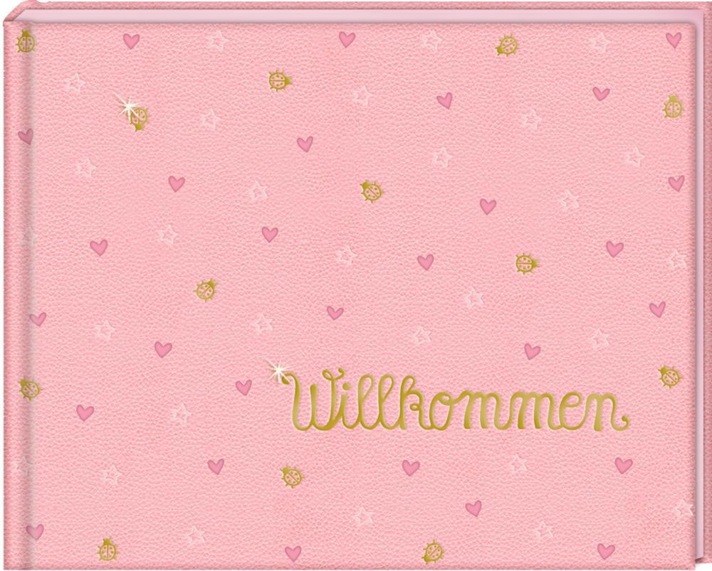 Cover: 4050003949659 | Babyalbum - BabyGlück - Willkommen. Rosa | Buch | 64 S. | Deutsch