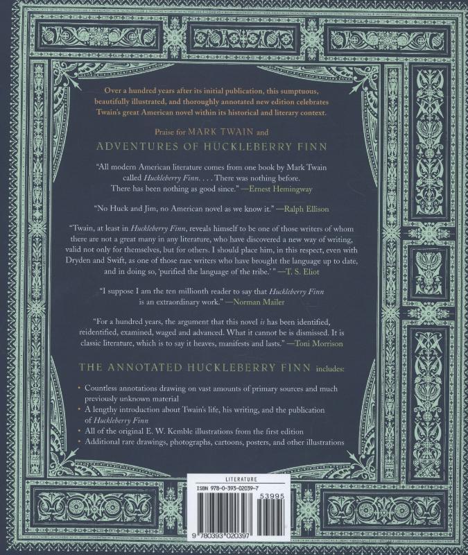 Rückseite: 9780393020397 | The Annotated Huckleberry Finn | Mark Twain | Buch | Annotated Books
