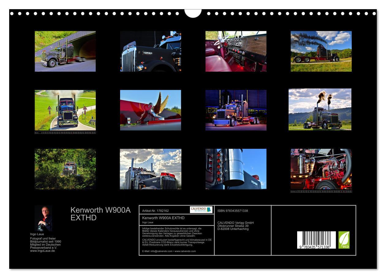 Bild: 9783435571338 | Kenworth W900A EXTHD (Wandkalender 2025 DIN A3 quer), CALVENDO...