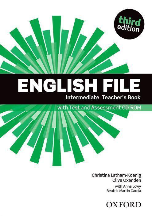Cover: 9780194597173 | English File: Intermediate. Teacher's Book with Test and Assessment...
