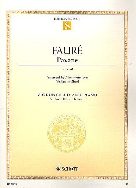 Cover: 9790001179096 | Pavane | Gabriel Fauré | Buch | 12 S. | Deutsch | 2011 | Schott Music
