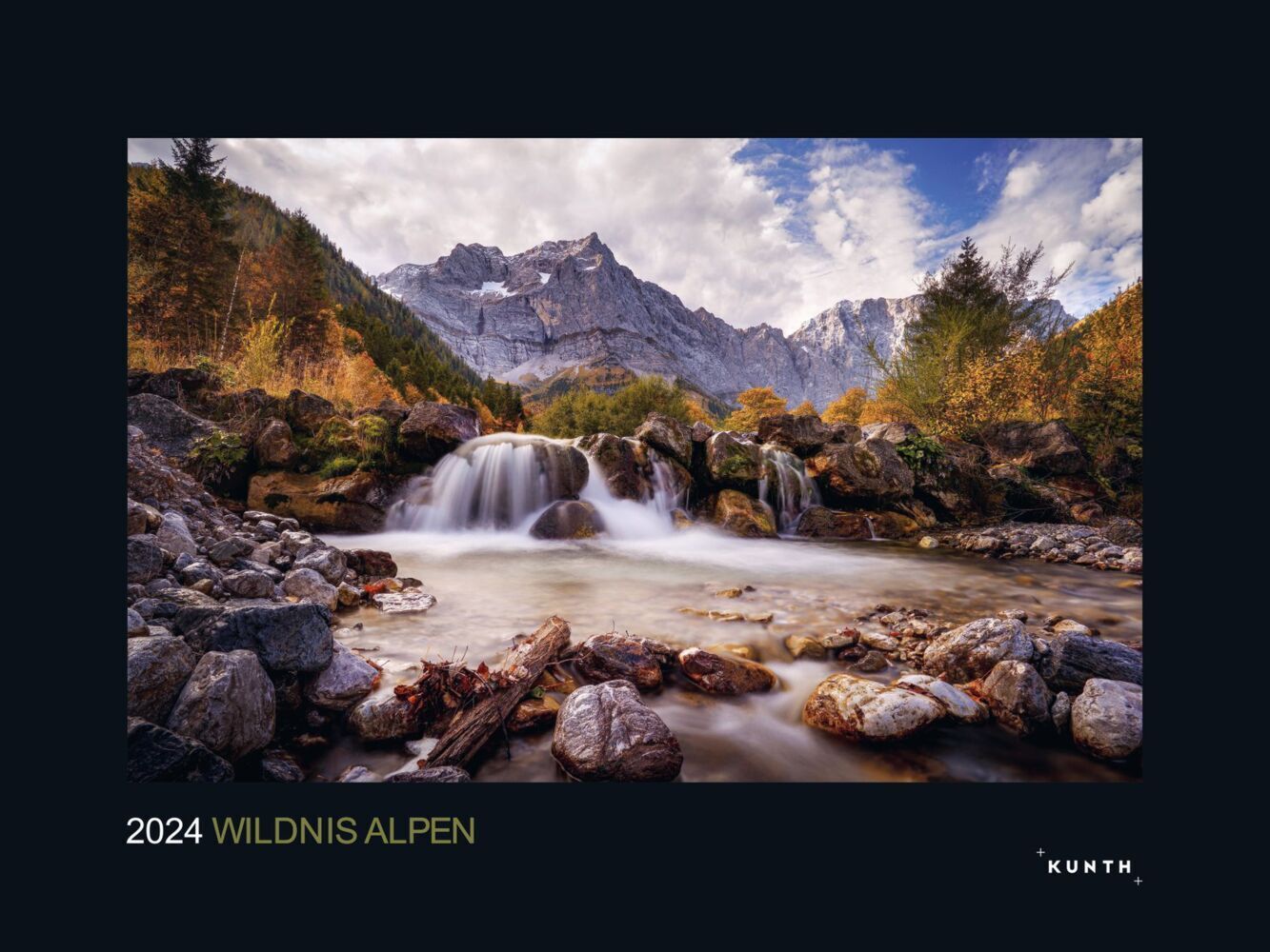 Cover: 9783965912519 | Wildnis Alpen - KUNTH Wandkalender 2024 | Kalender | 14 S. | Deutsch