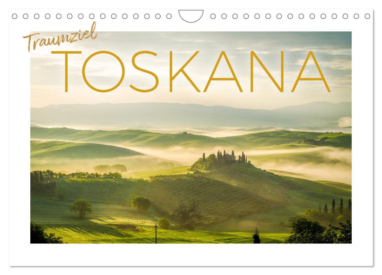 Cover: 9783383917950 | Traumziel Toskana (Wandkalender 2025 DIN A4 quer), CALVENDO...