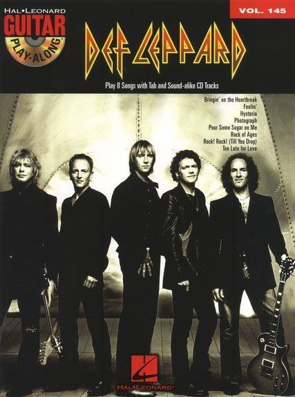 Cover: 9781458414885 | Def Leppard Guitar Play-Along Volume 145 Book/Online Audio | Buch