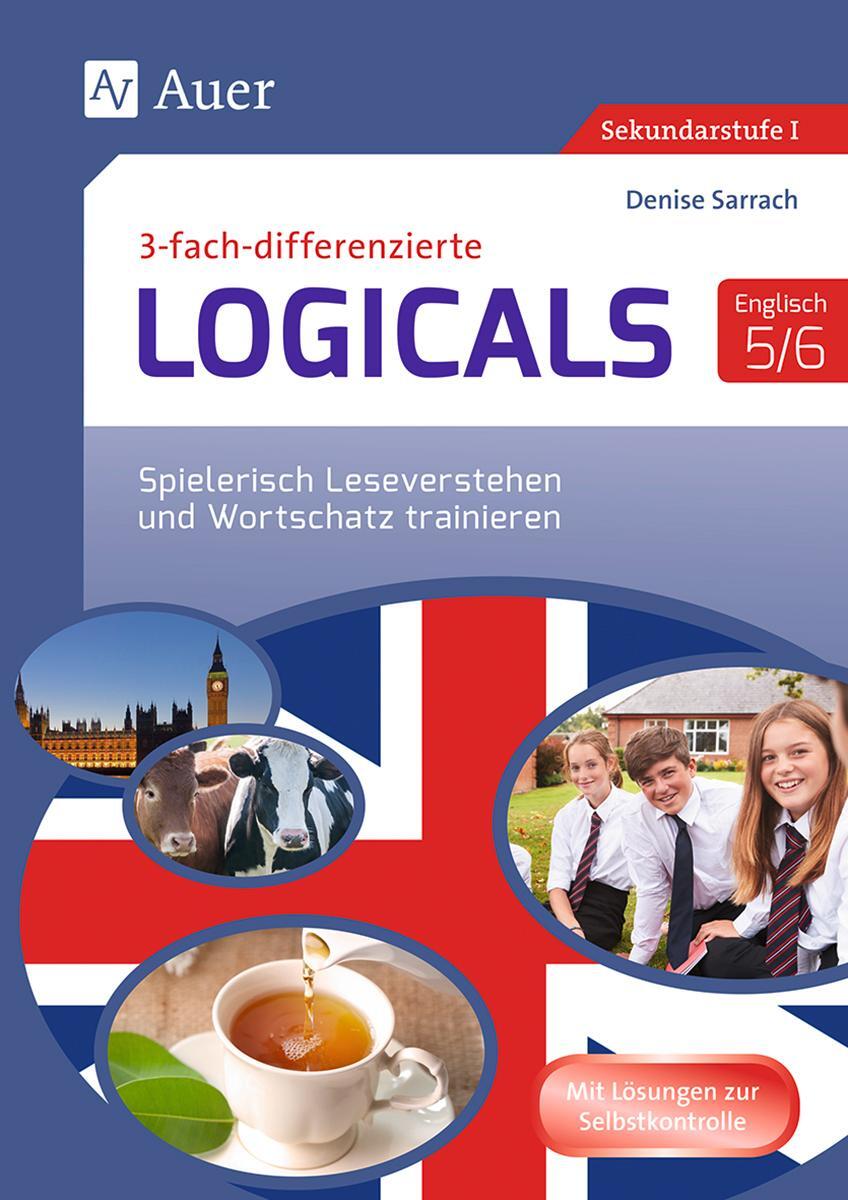 Cover: 9783403082736 | Dreifach-differenzierte Logicals Englisch 5-6 | Denise Sarrach | 2019