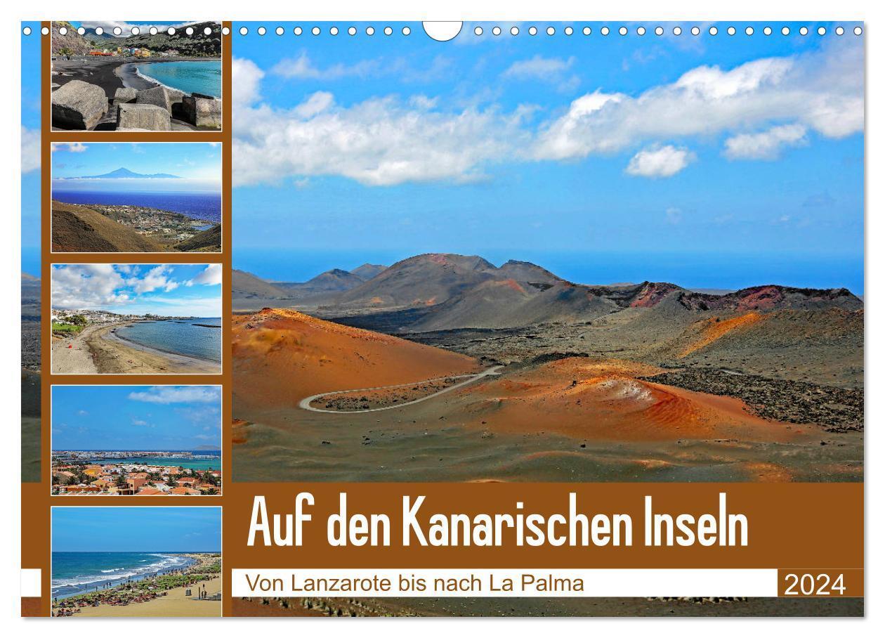 Cover: 9783675560567 | Auf den Kanarischen Inseln (Wandkalender 2024 DIN A3 quer),...