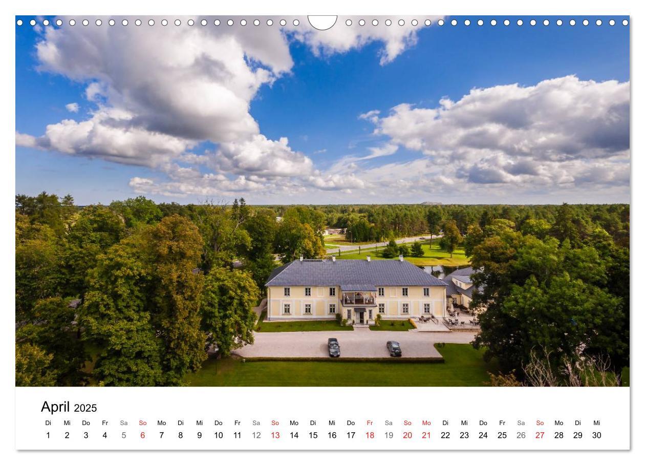 Bild: 9783435644698 | Der Nordwesten Estlands (Wandkalender 2025 DIN A3 quer), CALVENDO...