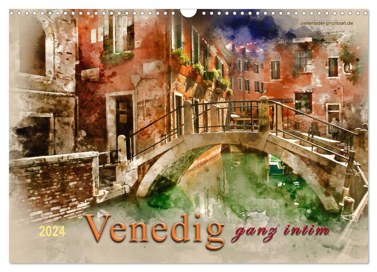 Cover: 9783383197819 | Venedig - ganz intim (Wandkalender 2024 DIN A3 quer), CALVENDO...